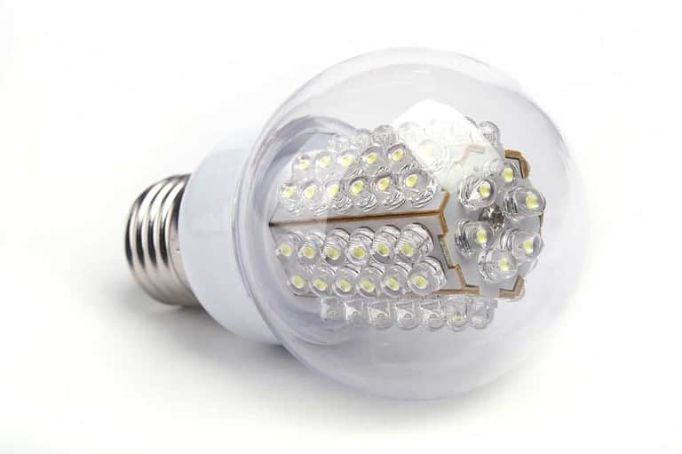 An LED light bulb