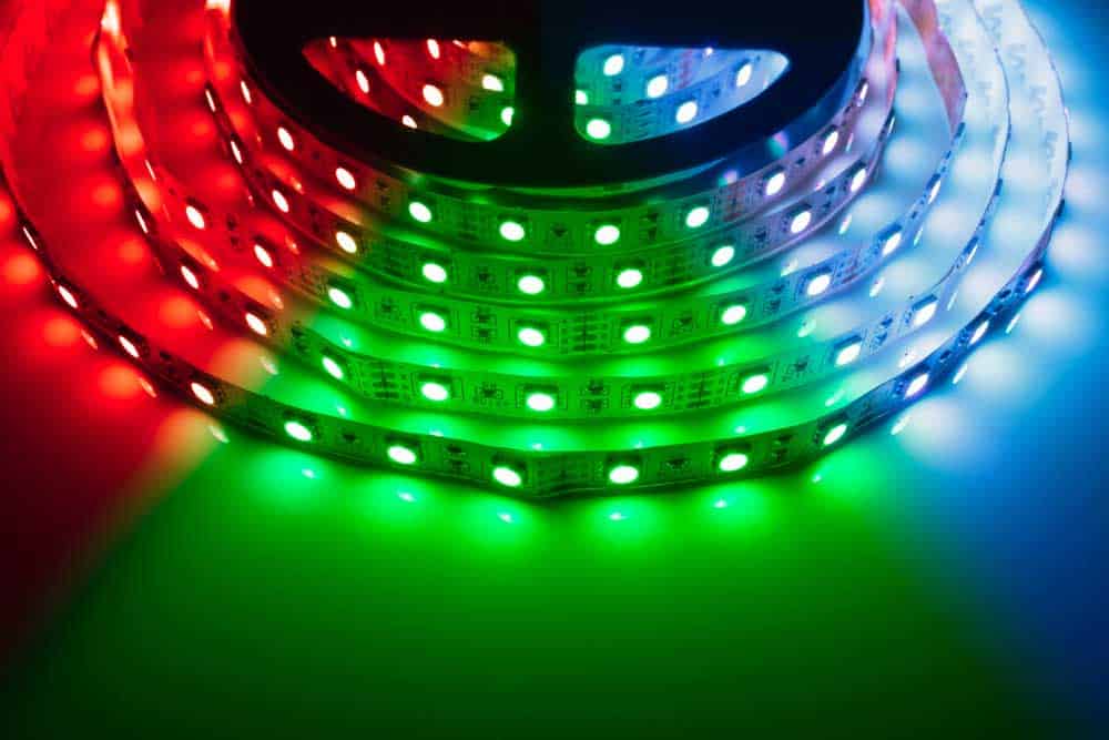 Multicolor LED strip lights