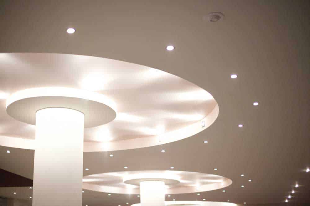 A beautiful ceiling LED lighting
