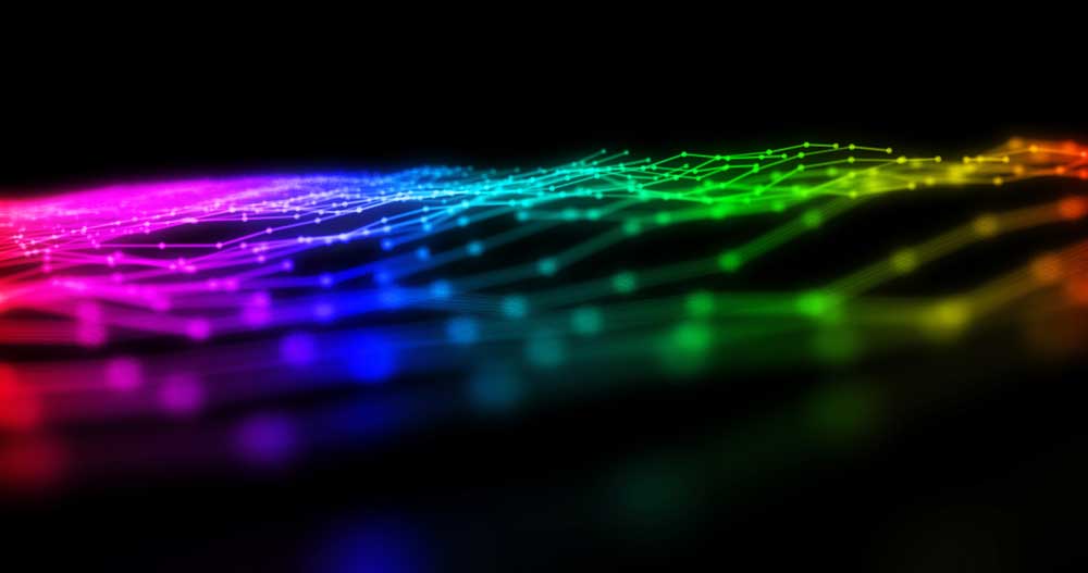 Multi-color LED string lights