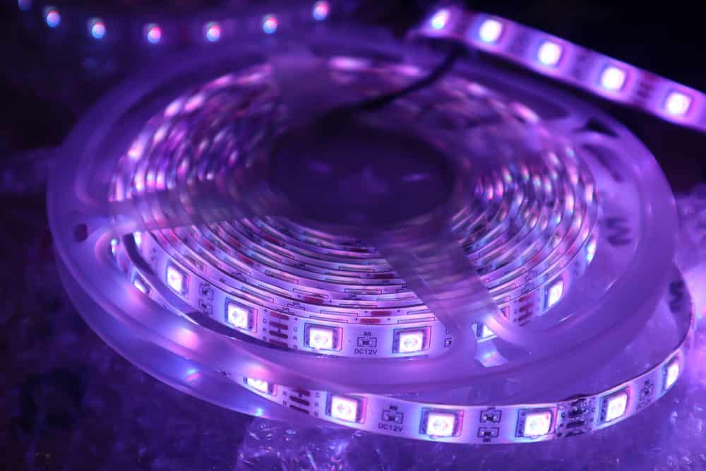 purple 5050 RGB lights