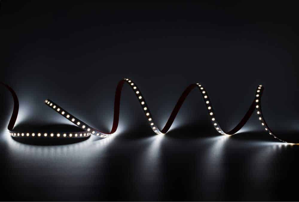 A flexible LED strip light