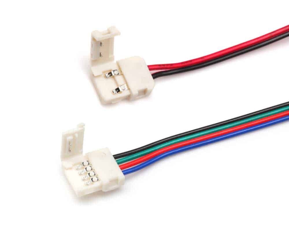 LED strip lights connector