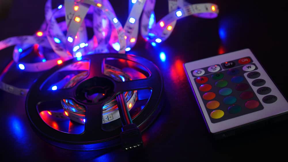 Colorful LED strip light