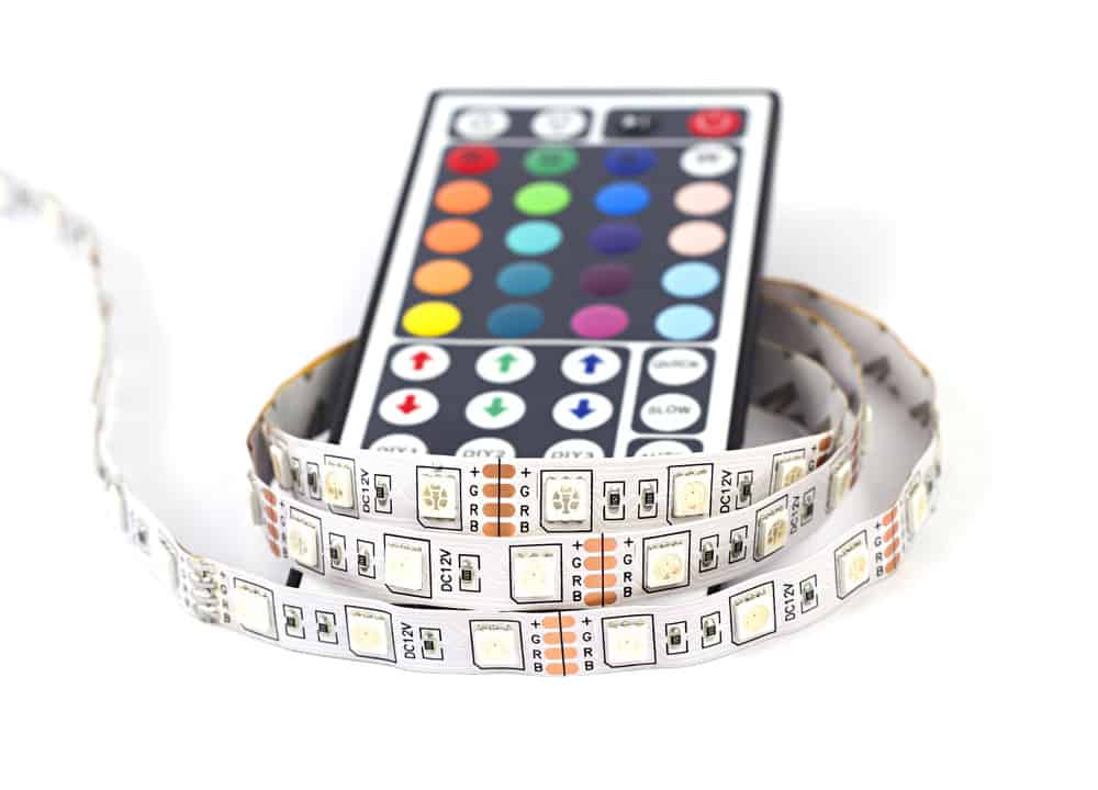 LED strip light with remote control