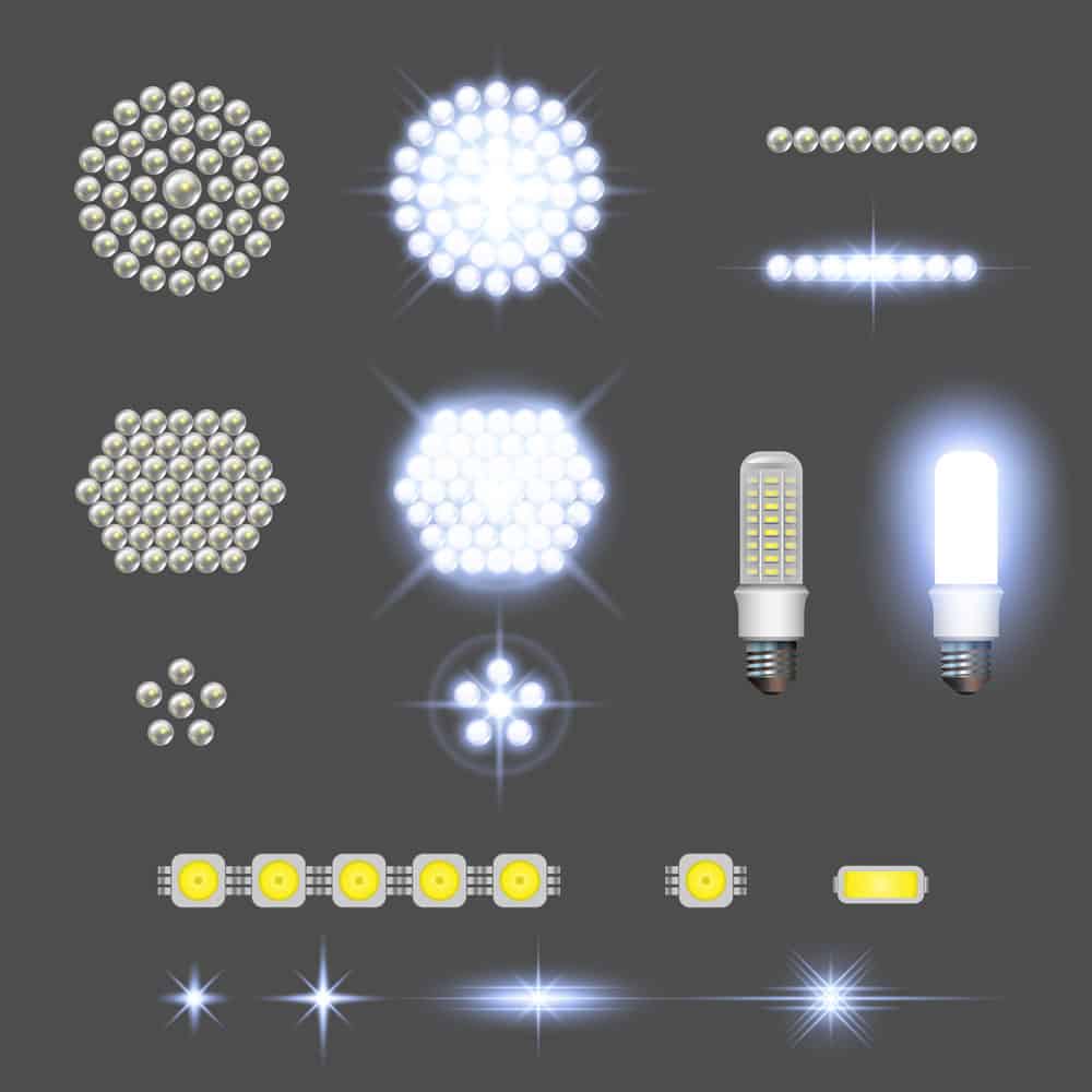 LED lamps lights effects