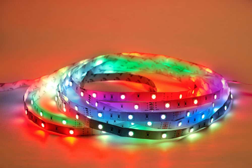 Multi-color RGB strip lights